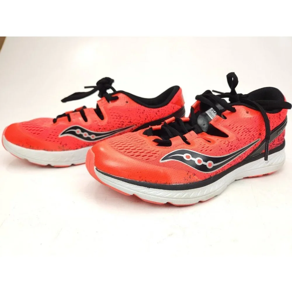 Saucony Shoes Freedom ISO Everun Men's Size 5 M Sneakers Orange/Pink Running
